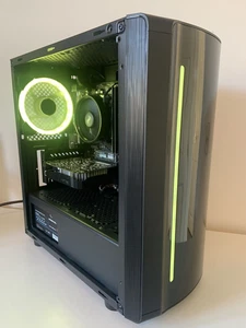 RGB Gaming PC - Ryzen 5 2600X - GTX 1050 TI 4GB - 16Gb Ram - 256GB SSD + 1TB HDD - Picture 1 of 20