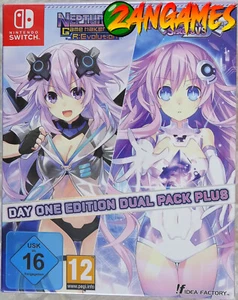 Neptunia Day One Edition Dual Pack Plus (Switch) [BRAND NEW & FACTORY SEALED] - Picture 1 of 7
