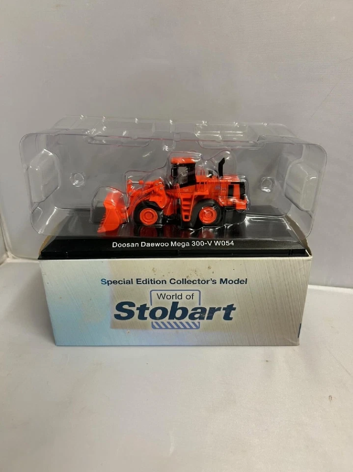 Atlas 1/76 Diecast 4664103 Doosan Daewoo Mega 300-V Stobart - New - Image 1 of 1