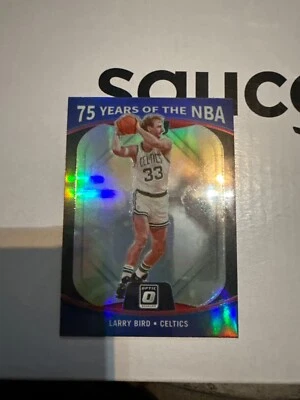 2021-22 Panini Prizm - Optic 75 Years of the Nba Larry Bird #36 - Image 1 of 2