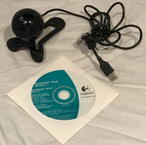 Logitech Ball Computer Webcam USB QuickCam LZ528BA 861194-0000 V-UAM14A - Photo 1/5