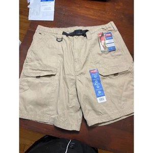 Wrangler Hero Utility Cargo Shorts Size 40 Beige Multi Pockets Mens NWT - Picture 1 of 5