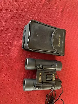 Simmons 10 x 25 Binoculars Model 1159 Field 288 ft At 1000 yds Tested - Image 1 of 4