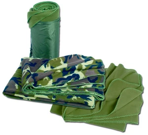 Manta Poly Fleece, manta de lana, oliva, Woodland -NUEVA- - Imagen 1 de 3