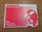 OEM Honda Owner's Manual 1989 TRX350D Fourtrax Foreman 4X4  00X31-HA7-8200