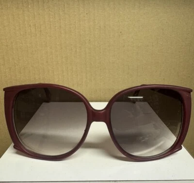 Gafas de sol de colección de gran tamaño de moda marco grande púrpura Nicole Richie Foto 1 de 4