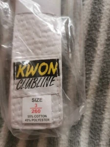 Taekwondo Gürtel weiß original verpackt Neu - Bild 1 von 3