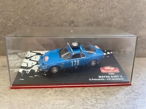DIECAST 1:43 MATRA DJET V H.PESCAROLO J.P.JAUSSAUD RALLYE MONTECARLO 1966 (02) - Picture 1 of 2