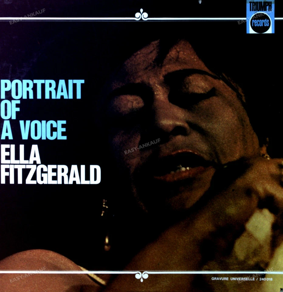 Ella Fitzgerald - Portrait Of A Voice LP (VG/VG) . - Image 1 of 1