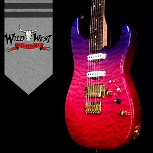 James Tyler USA Studio Elite HD Quilt Maple Top Birdseye Neck Trans Jimburst - Picture 1 of 11