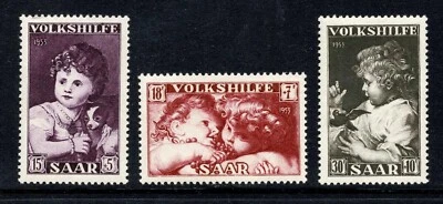 Germany - Saar 1953 National Relief Fund MNH - Image 1 of 2