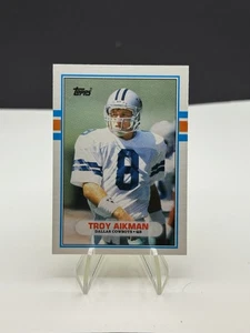 1989 Topps Traded Troy Aikman Rookie #70T Dallas Cowboys RC HOF - Picture 1 of 3