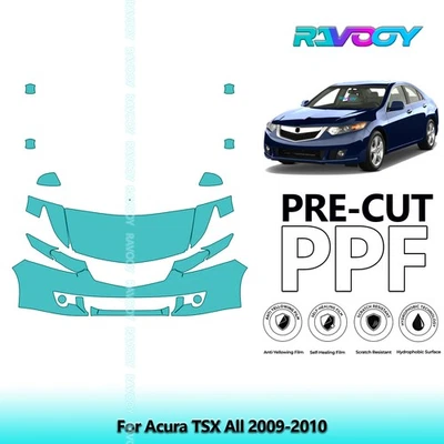 PreCut Paint Protection Film PPF For Acura TSX All 2009-2010 - Image 1 of 4