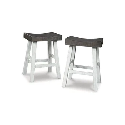 Glosco Casual 25" Contador 17"W X 15"D X 25"H Antiguo Blanco y Marrón Claro Foto 1 de 4