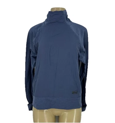 Sudadera Pullover Rei Coop Mediana Mujer Cuello Alto Exterior Manga Larga KL5 Foto 1 de 4