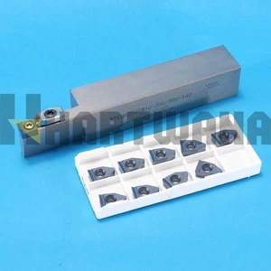 Lathe Face Grooving Tool Turning Holder 200–800mm Carbide Inserts Width 10mm - Picture 1 of 7