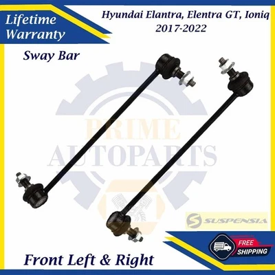 New OE Front Sway Bar Links For 2017-2022 Hyundai Elantra/GT/Ioniq 9 Yr Warranty - Imagem 1 de 4
