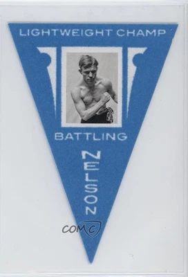 2012 Panini Golden Age Ferguson Bakery Pennants Blue Battling Nelson #5 - Image 1 of 2