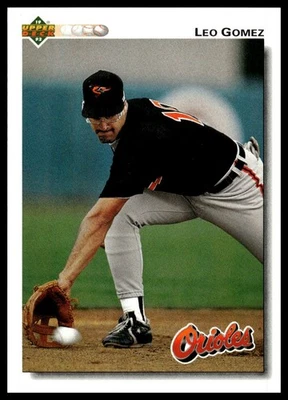 1992 Upper Deck #161 Leo Gomez - Image 1 of 2