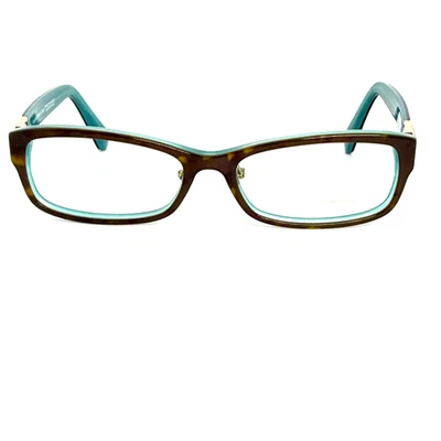 Apenas armações de óculos Kate Spade, Jolisa FZL, 53-15-140, marrom/azul-petróleo 19707 - Imagem 1 de 4