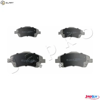 BRAKE PAD SET DISC BRAKE 50206 FOR TOYOTA 7A-FE 1.8L 1ZZ-FE 1.8L 2C-TE 2.0L - Image 1 of 4