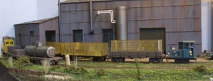 A1Models 7mm On30 Scale Narrow Gauge Cane Gondola. Etched BRASS. Last Of Stock. - Picture 1 of 5