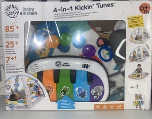 Baby Einstein Kickin' Tunes 4-in-1 Säugling Baby Aktivität Fitnessstudio BESCHÄDIGTE BOX - Bild 1 von 2