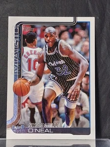 Shaquille O’Neal Orlando Magic 2025-26 Topps Basketball #260 - Picture 1 of 2