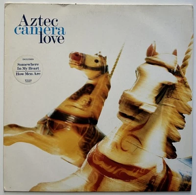 Aztec Camera : Love - German 1987 12" vinyl LP VG+/VG+ w/inner - Image 1 of 4