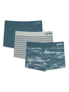 Kindly Yours Sustainable Seamless Boyshorts Teal 3 Pack XS S XXL XXXL - Picture 1 of 6