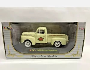 1949 Ford Pickup Truck with Tomato Crates 1:32 Diecast Signature Models 32388 - Picture 1 of 7