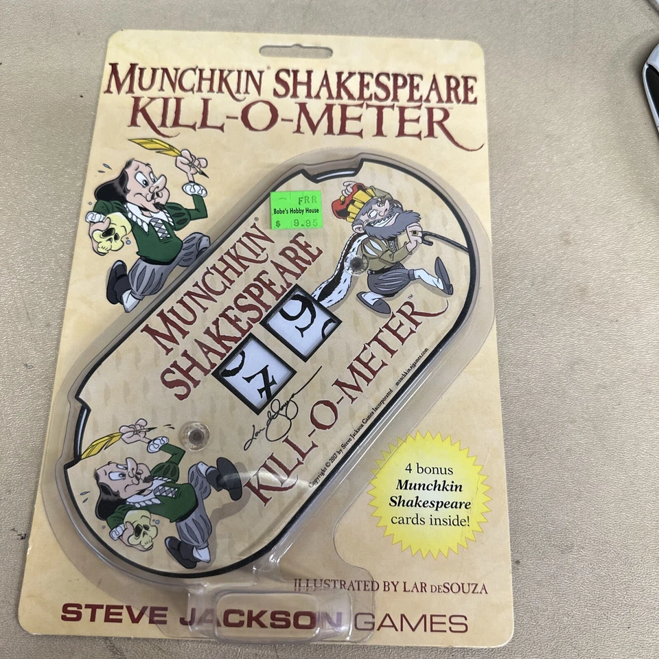 SJG Munchkin Munchkin Shakespeare - Kill-O-Meter 1st Edition 1st Printing! - Image 1 of 2
