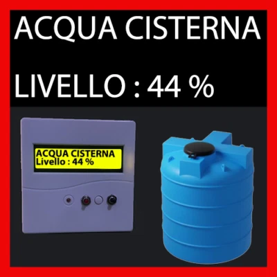 Indicatore Livello Acqua Cisterna Serbatoio con Display - Immagine 1 di 4