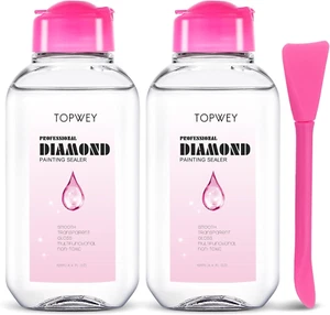 Topwey Accessori Pittura Diamante, Colla per Arte Diamante, Puzzle, Accessori f - Foto 1 di 12