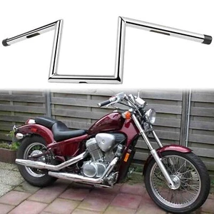 Motorcycle Handlebar 1'' Z-Bars For Honda Shadow VLX VT 600 750 1100 1300 500 - Picture 1 of 9
