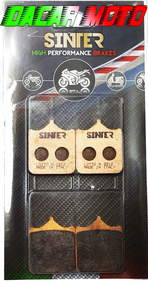 Pastillas de freno delanteras sinterizadas TM SMX 450 F Competition (4T) 2007 2008 Foto 1 de 1