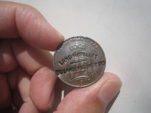 OVERSTRIKE LAND HOTELLET SWEDEN 5 ORE - Picture 1 of 2