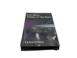 * NEW * Raidmax 75 - in - 1 USB 2.0 Internal 3.5 Memory Card Reader - Picture 1 of 2