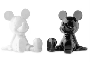 Scuoti sale e pepe ceramica Disney Topolino e Minnie bianco e nero nuovo - Foto 1 di 5