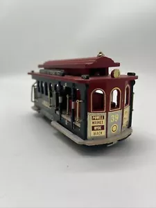 Trolley car; San Francisco Music Box Company Number 39 - Picture 1 of 15