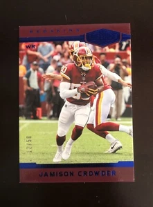 2018 Panini Plates & Patches Jamison Crowder Blue Parallel Number 12 of 50 - Bild 1 von 2
