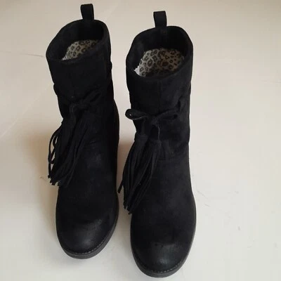 Billabong Monroe Vegan Suede Tassel Boot Women's Size 8 - Image 1 of 4