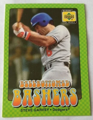 Steve Garvey, 2001 cubierta superior, años 70 Bellbottomed Bashers #bb10, Dodgers Foto 1 de 2