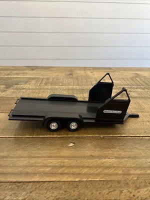 Vintage Ertl Flatbed Motorbooks Trailer Black RARE  Tool # 62-4405 Chart # 5451 - Image 1 of 4