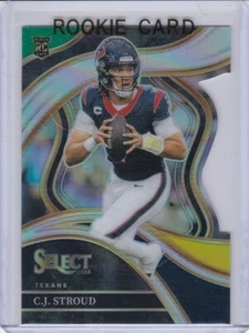C.J. STROUD ROOKIE CARD 2023 Seleziona RARA FUSTELLATA PRIZM $$ VARIANTE Texans CJ RC - Foto 1 di 2