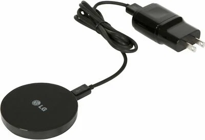 NEW LG WCP-300 Bluetooth Wireless Charging Pad Black Dock Charger UNIWRLCHGLGBLK - Image 1 of 4