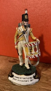 Chas. C. Stadden Drummer 57th Regt. Figura de Foot (West Middlesex) 1811 HP 17 - Imagen 1 de 9