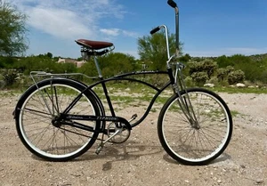 1963 Schwinn 26”Custom Typhoon Springer Persons Seat Monkey Bar Handlebars Rack - Picture 1 of 15