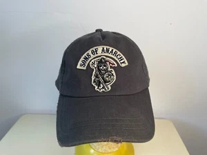 Sons of Anarchy Strapback Hat Cap Distressed Gray 2010 - Picture 1 of 5