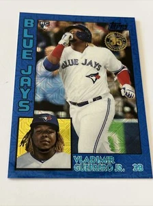 Vladimir Guerrero Jr. 2019 Topps Chrome Silver Pack Blue Refractor /150 RC - Bild 1 von 3